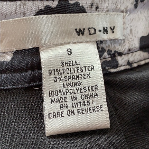 Print Pencil Skirt - Picture 5 of 5